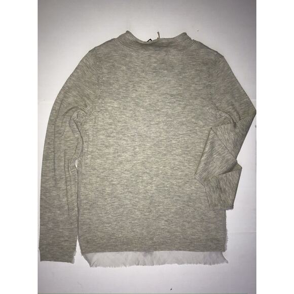 RAG & BONE Sweater Womens Size Medium Wool Silk WILTSHIRE V neck TOP M quiet lux - Picture 3 of 8